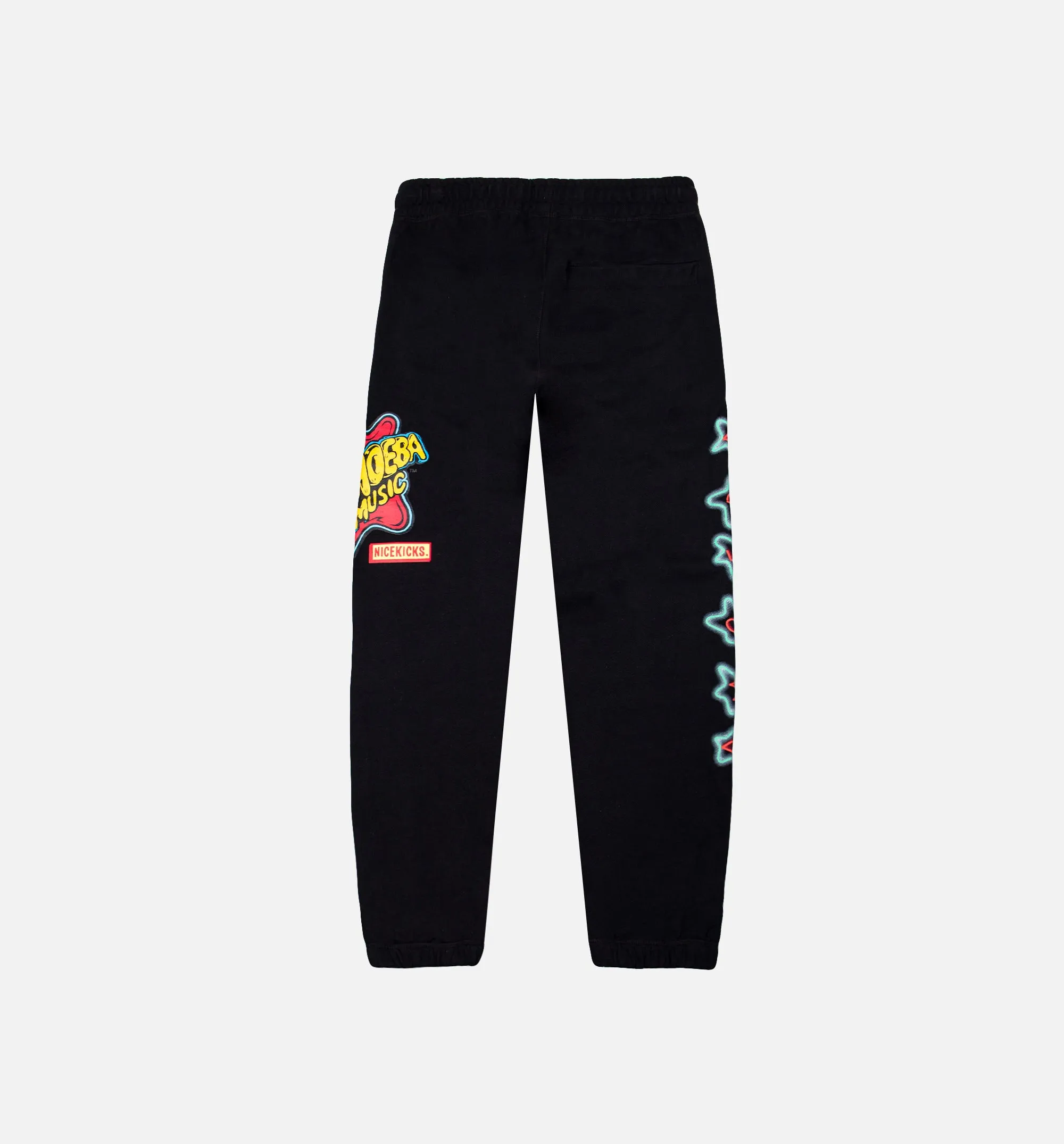 Nice Kicks X Amoeba Sweat Pants - Black