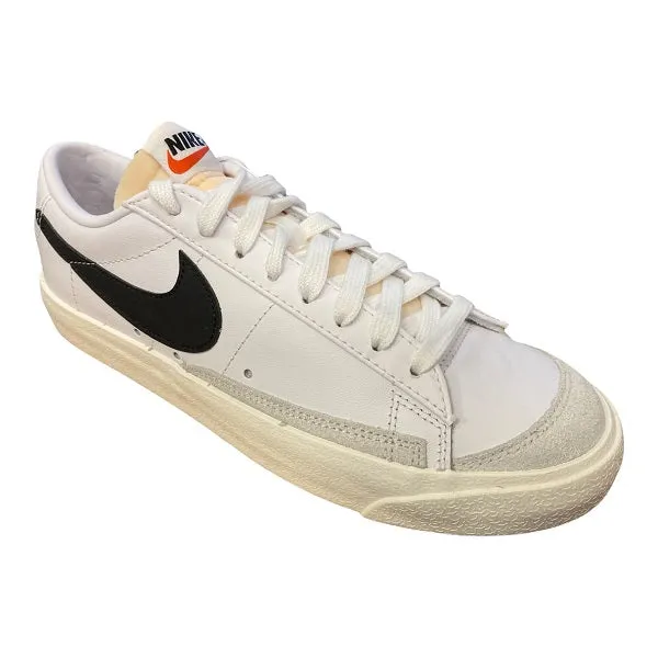 Nike scarpa sneakers da uomo Blazer Low '77 Vintage DA6364 101 bianco nero