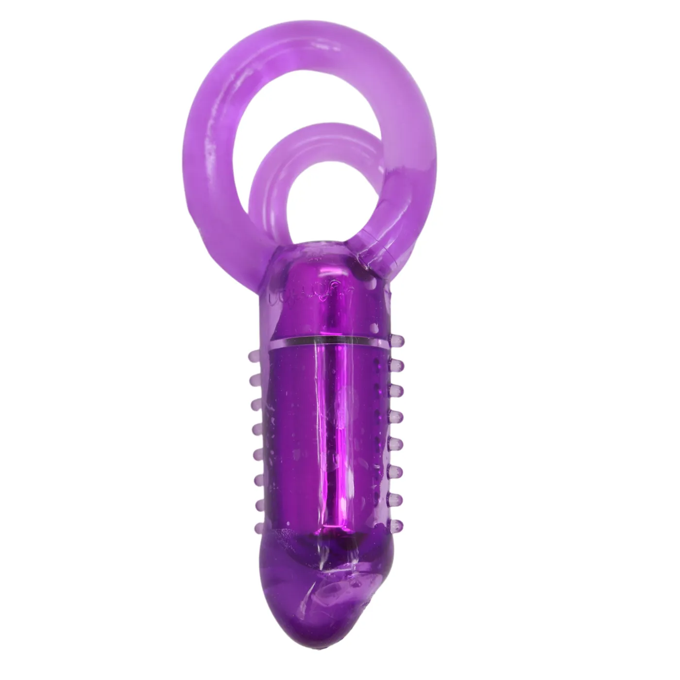 Nubby Vibrating Couple's Cock Ring