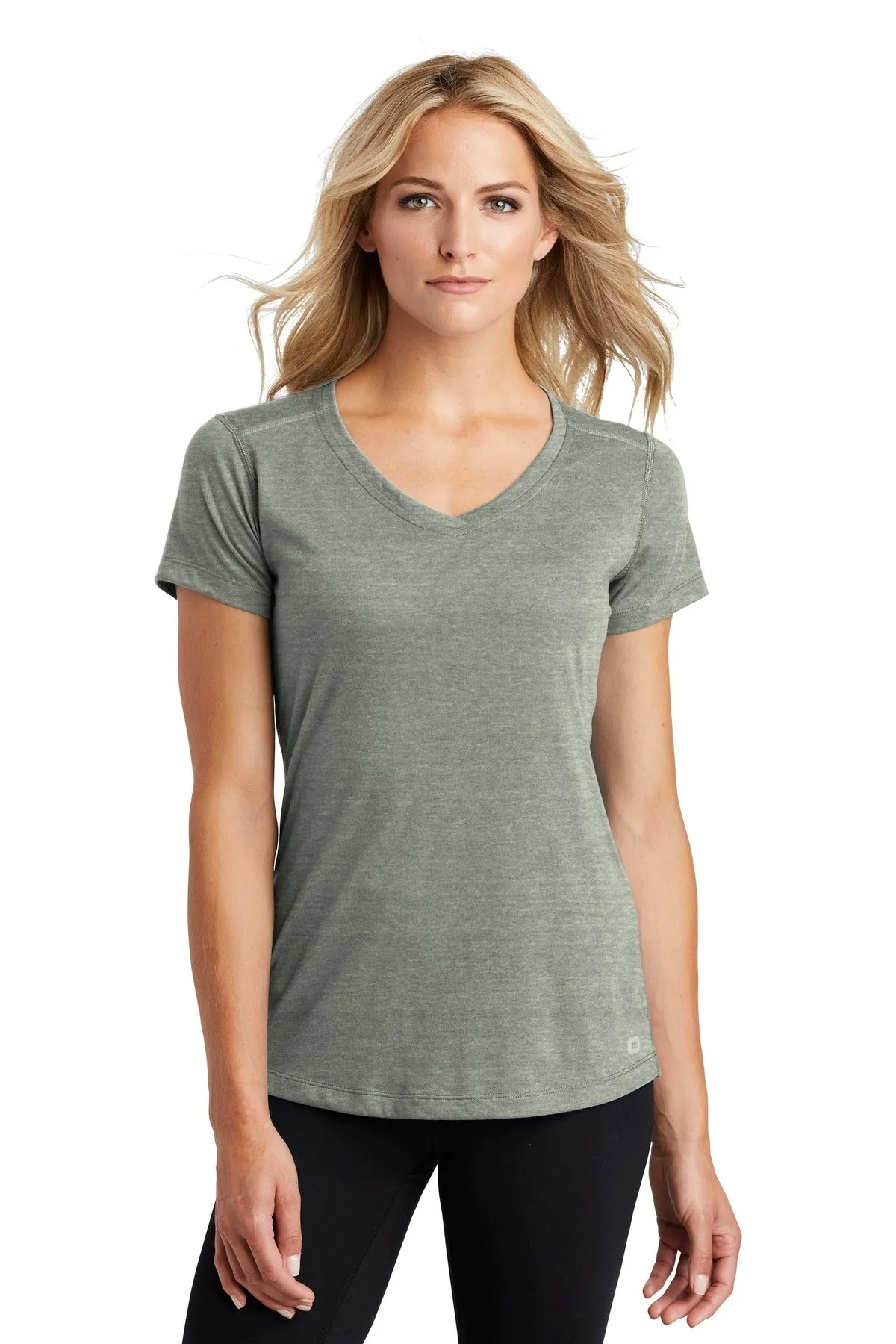 OGIO ® ENDURANCE Ladies Peak V-Neck Tee. LOE337