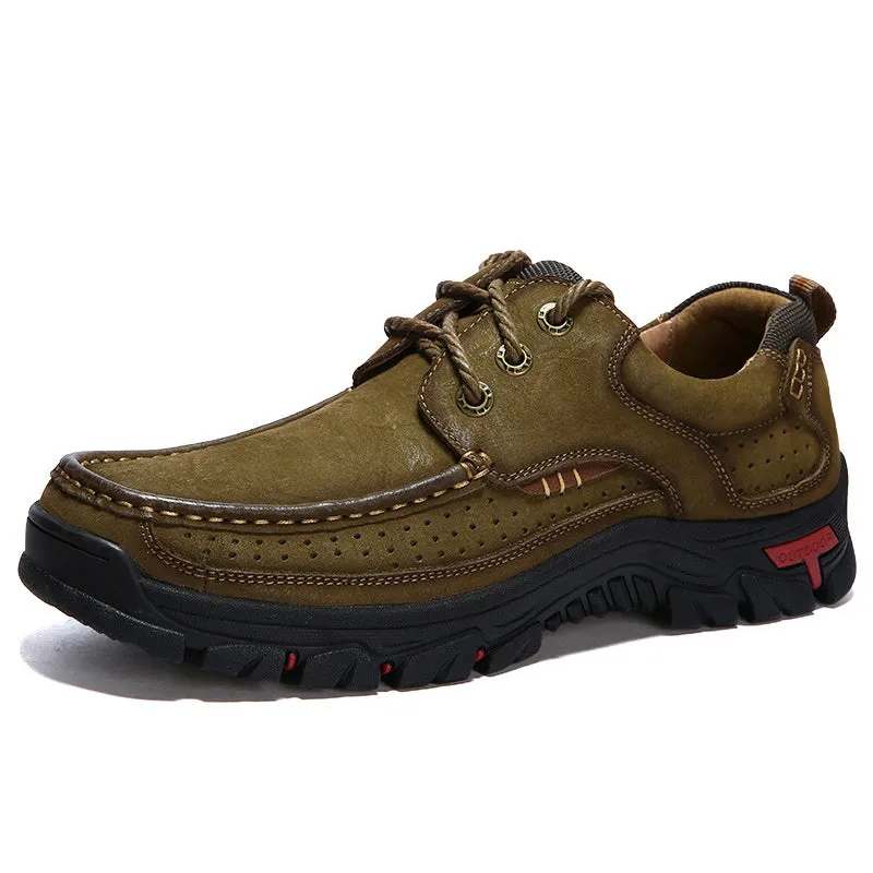 Outdoor Supportive and Comfortable Orthopedic Lace-up Men's Shoes