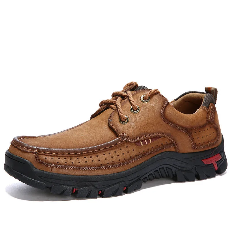 Outdoor Supportive and Comfortable Orthopedic Lace-up Men's Shoes