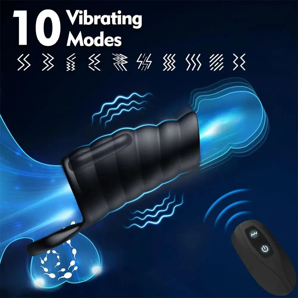 Oxballs Vibrating Penis Sleeve Enhancing Hardness & Long Lasting Cock Ring