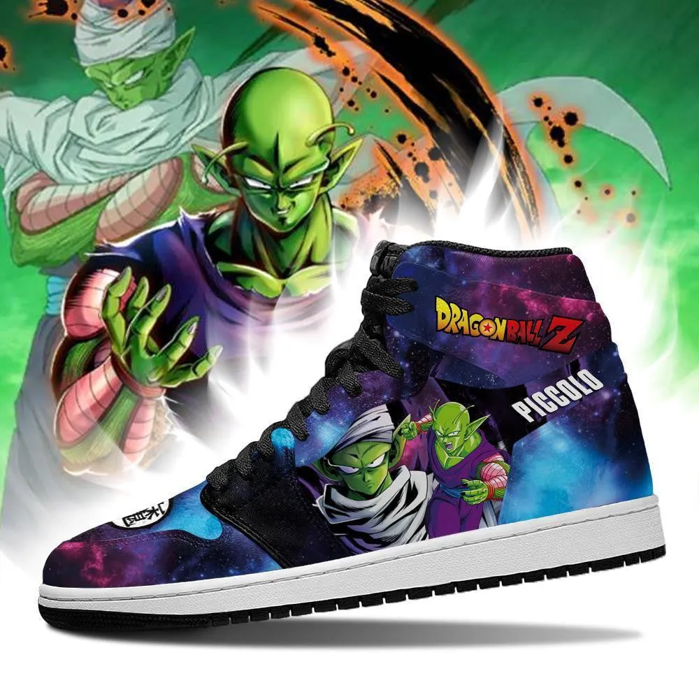 Piccolo Sneakers Galaxy Custom Dragon Ball Anime Shoes