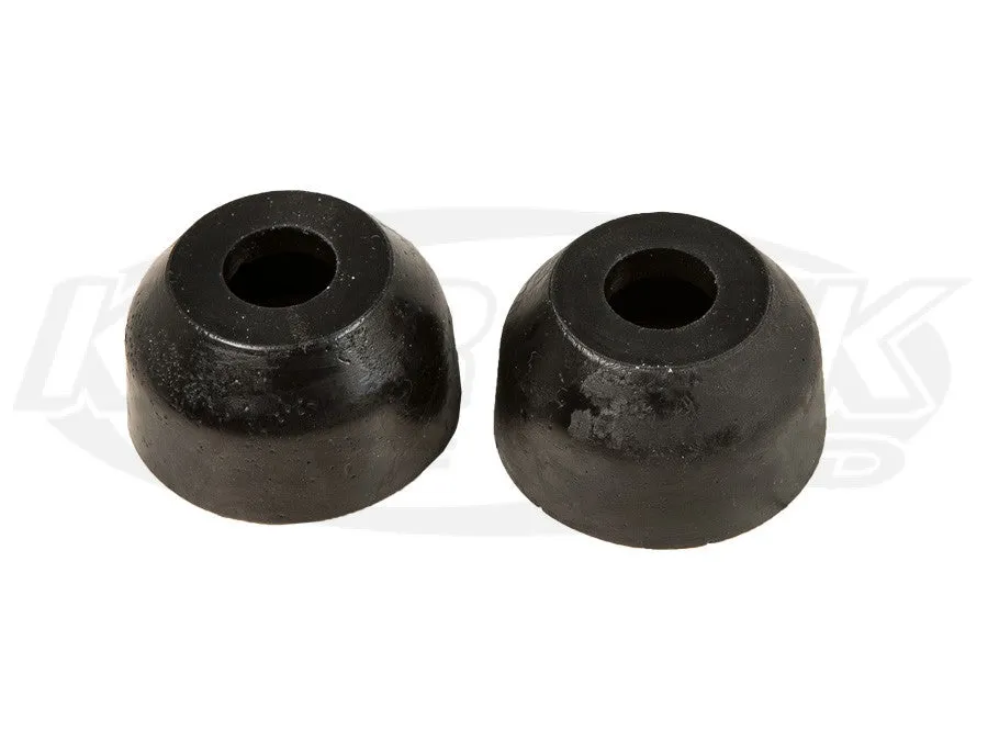 Prothane Tie Rod End Boots International Tie Rod Ends - Black Pair