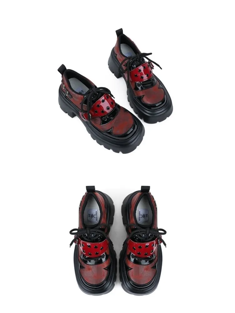 Punk Gothic Thick Soled Shoes【s0000002145】