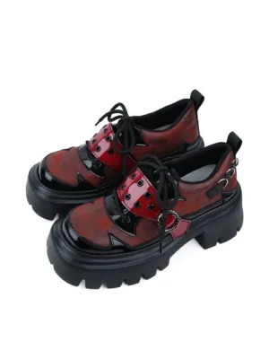 Punk Gothic Thick Soled Shoes【s0000002145】