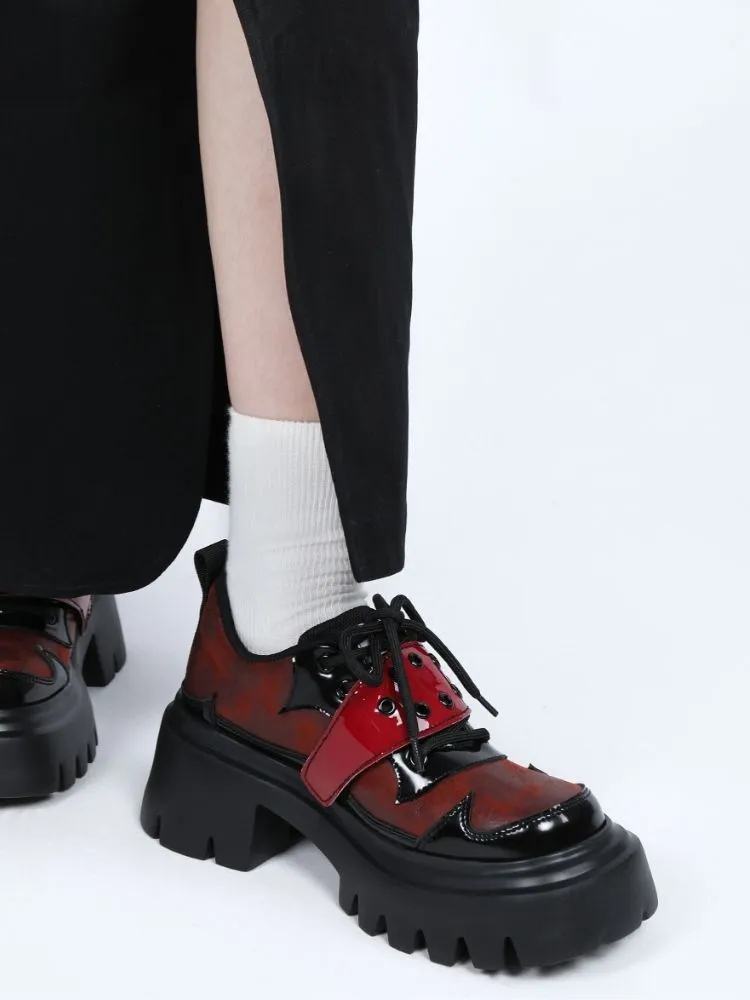 Punk Gothic Thick Soled Shoes【s0000002145】