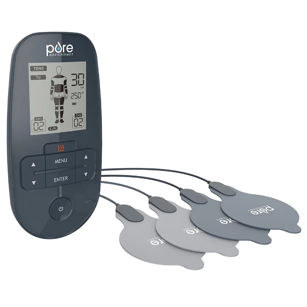 PurePulse™ Trio TENS & EMS Muscle Stimulator   Heat