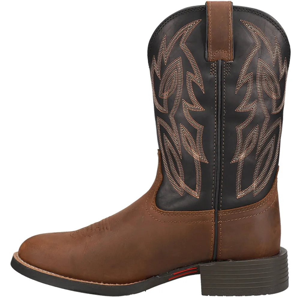 Rendon Round Toe Cowboy Boots