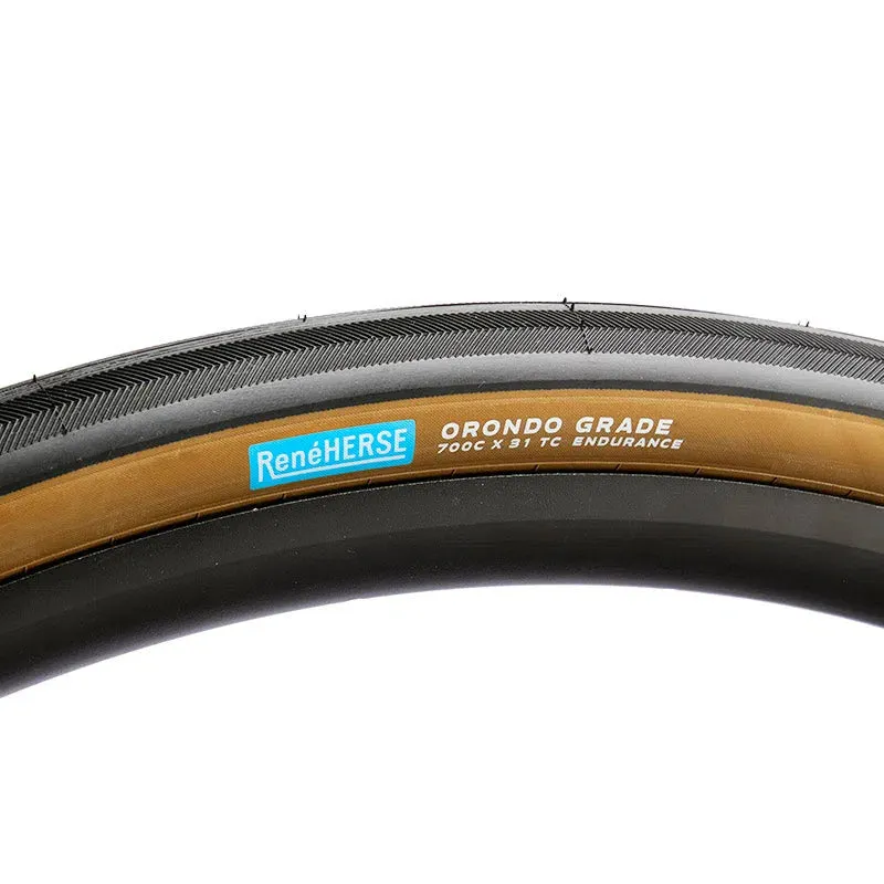 RENE HERSE Road Tyre Orondo Grade TC Endurance - Dark Tan