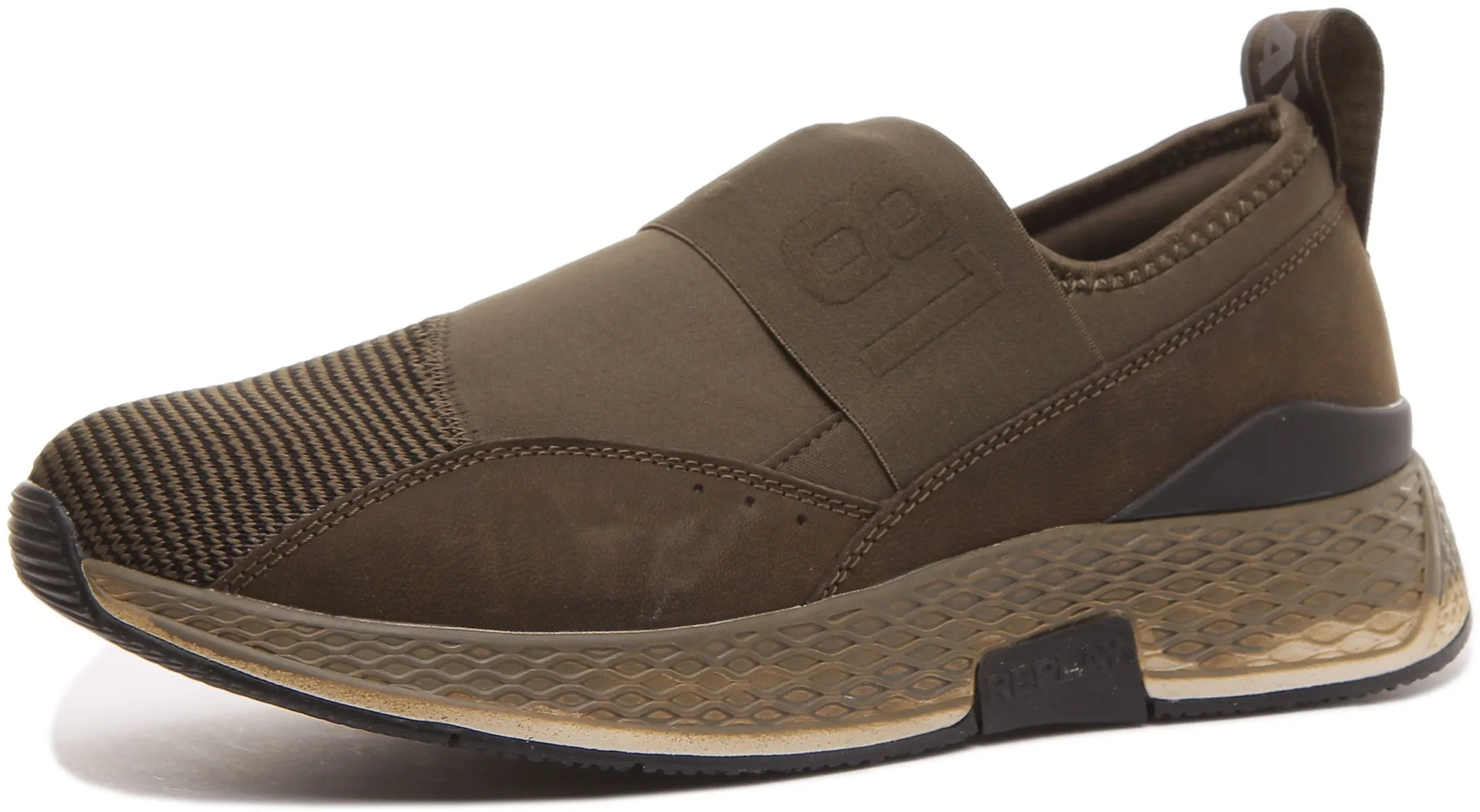 Replay Hornbrook In Army Green For Men