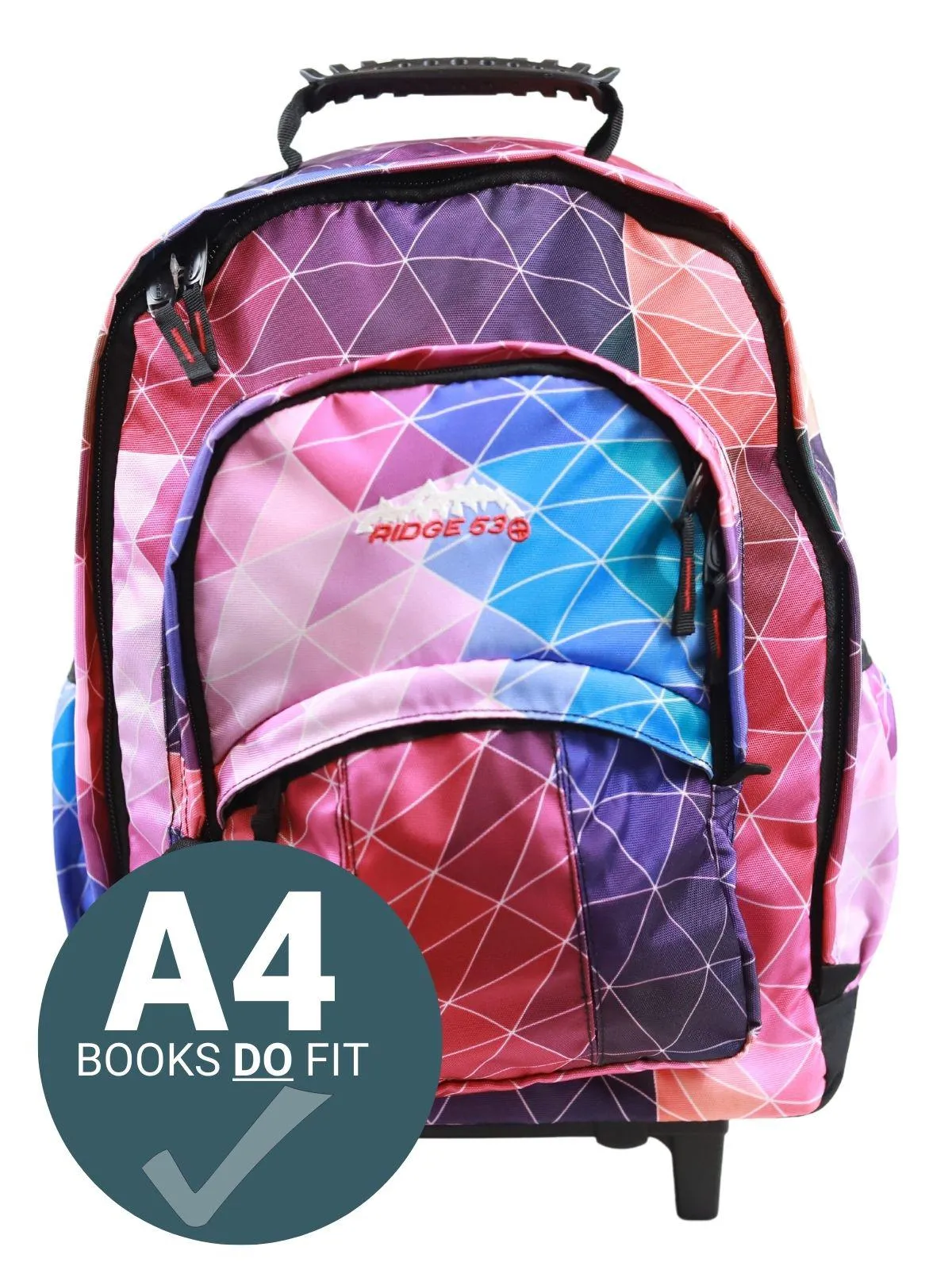 Ridge 53 - Temple Wheeled Backpack - Dublin Diamonds