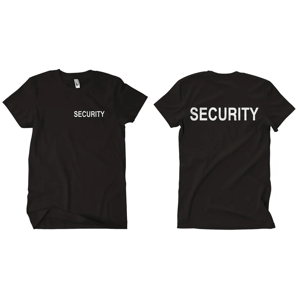 Security Two Sided T-Shirt