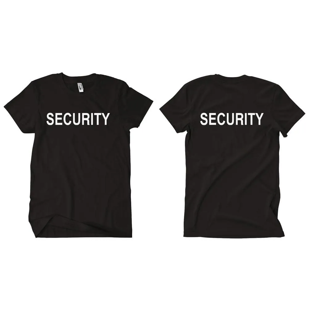 Security Two Sided T-Shirt