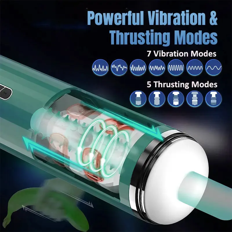 Self-Propulsion Hands-Free Masturbation Cup