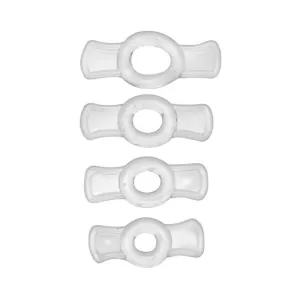 Size Matters Endurance Penis Ring Set Clear