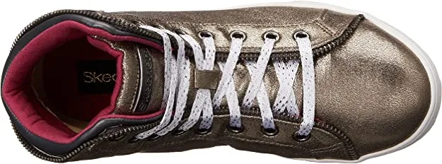 Skechers Shoutouts Zipsters 84301L gun metal