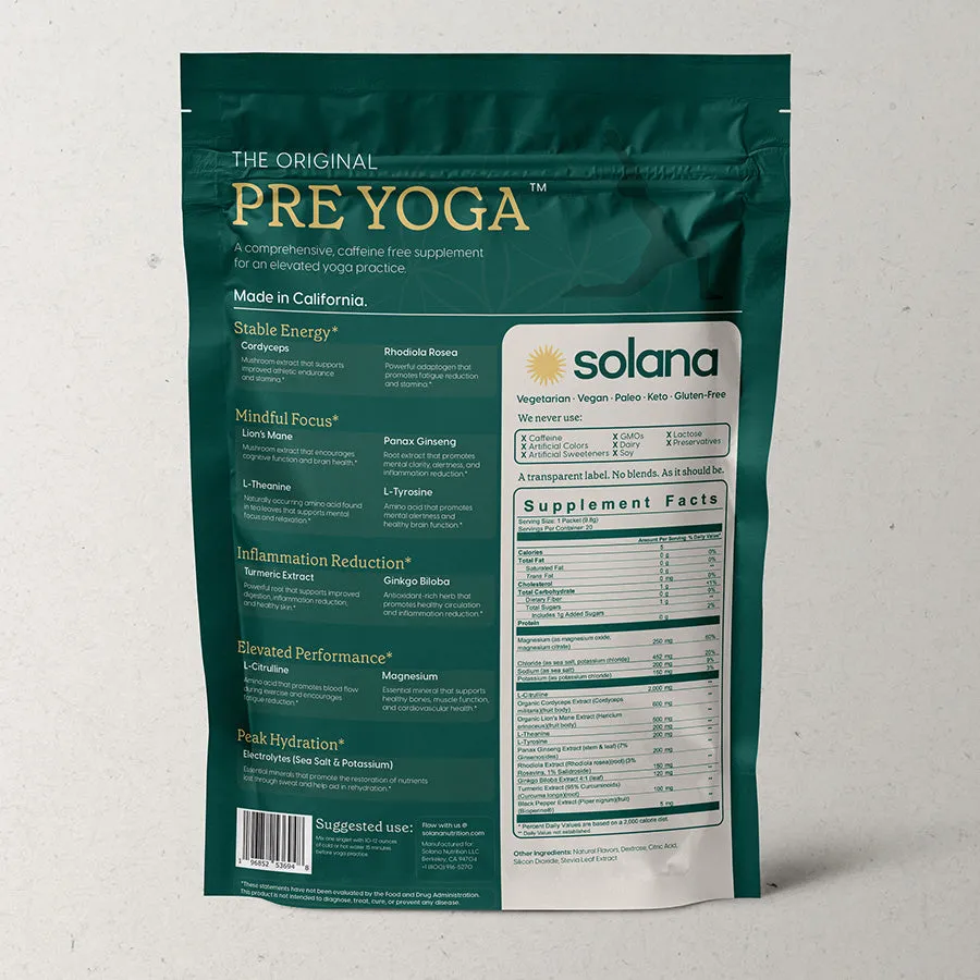 Solana Pre Yoga