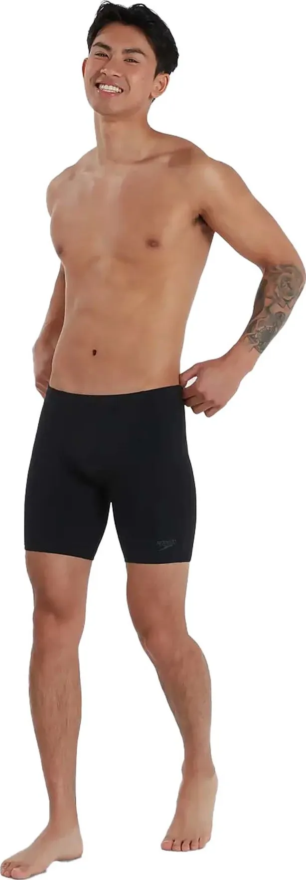 Speedo Men&#x27;s Eco Endurance  Mid Jammer Black | Buy Speedo Men&#x27;s Eco Endurance  Mid Jammer Black here | Outnorth