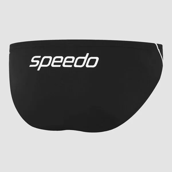 Speedo Mens Endurance  Logo Brief - Black/White