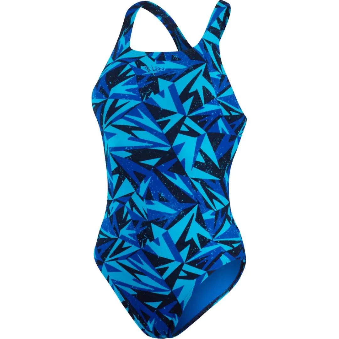 Speedo Womens Hyperboom Allover Medalist One Piece