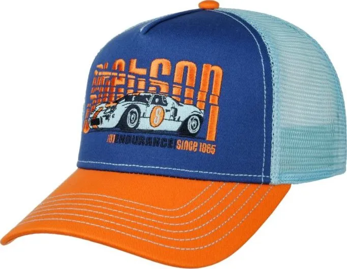 Stetson Trucker Cap Endurance Orange/Blue | Buy Stetson Trucker Cap Endurance Orange/Blue here | Outnorth