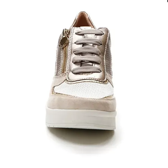 Stonefly scarpa sneakers casual da donna Cream 40 218969 007 beige oro