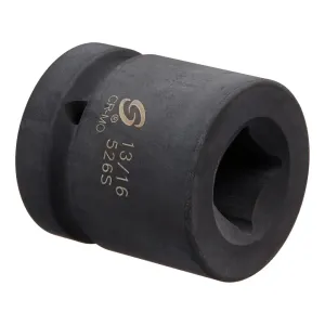 Sunex 1" Dr  SAE Standard Socket, 13/16" (4pt) - 526S