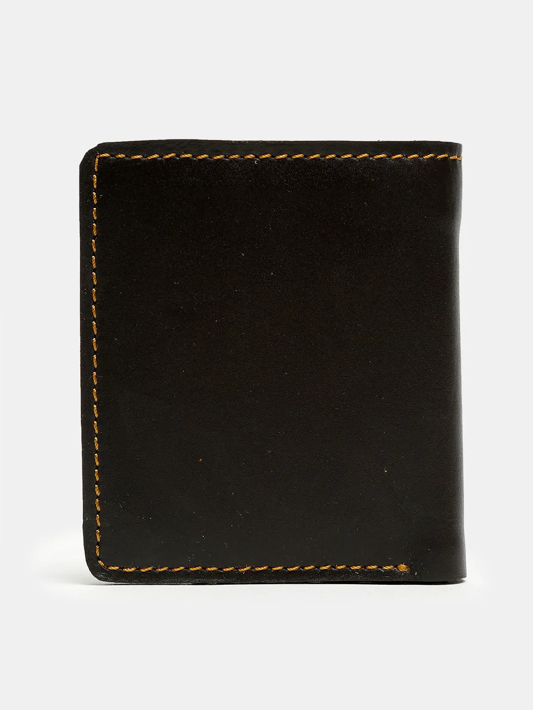 Teakwood Genuine Leather Brown Color Wallet - Clearance sale