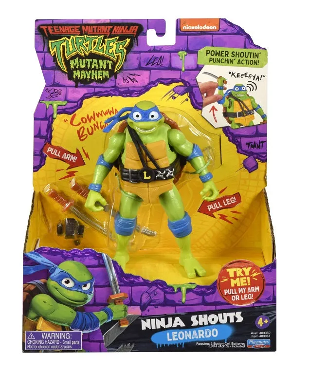 Teenage Mutant Ninja Turtles: Mutant Mayhem Deluxe Figure - Leonardo