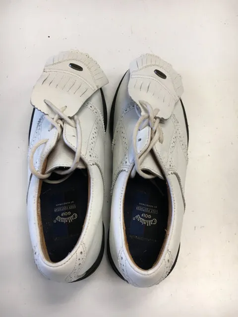 Used Callaway White Mens Size Specific 8 Golf Shoes