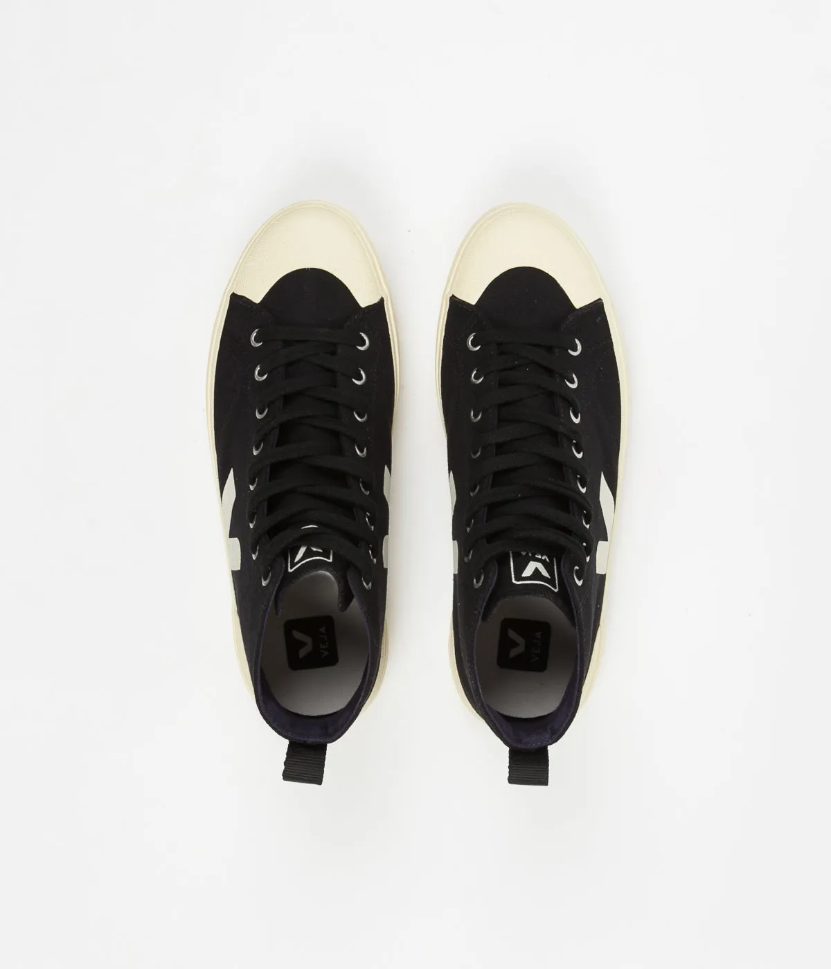 Veja Nova HT Canvas Shoes - Black / Butter Sole