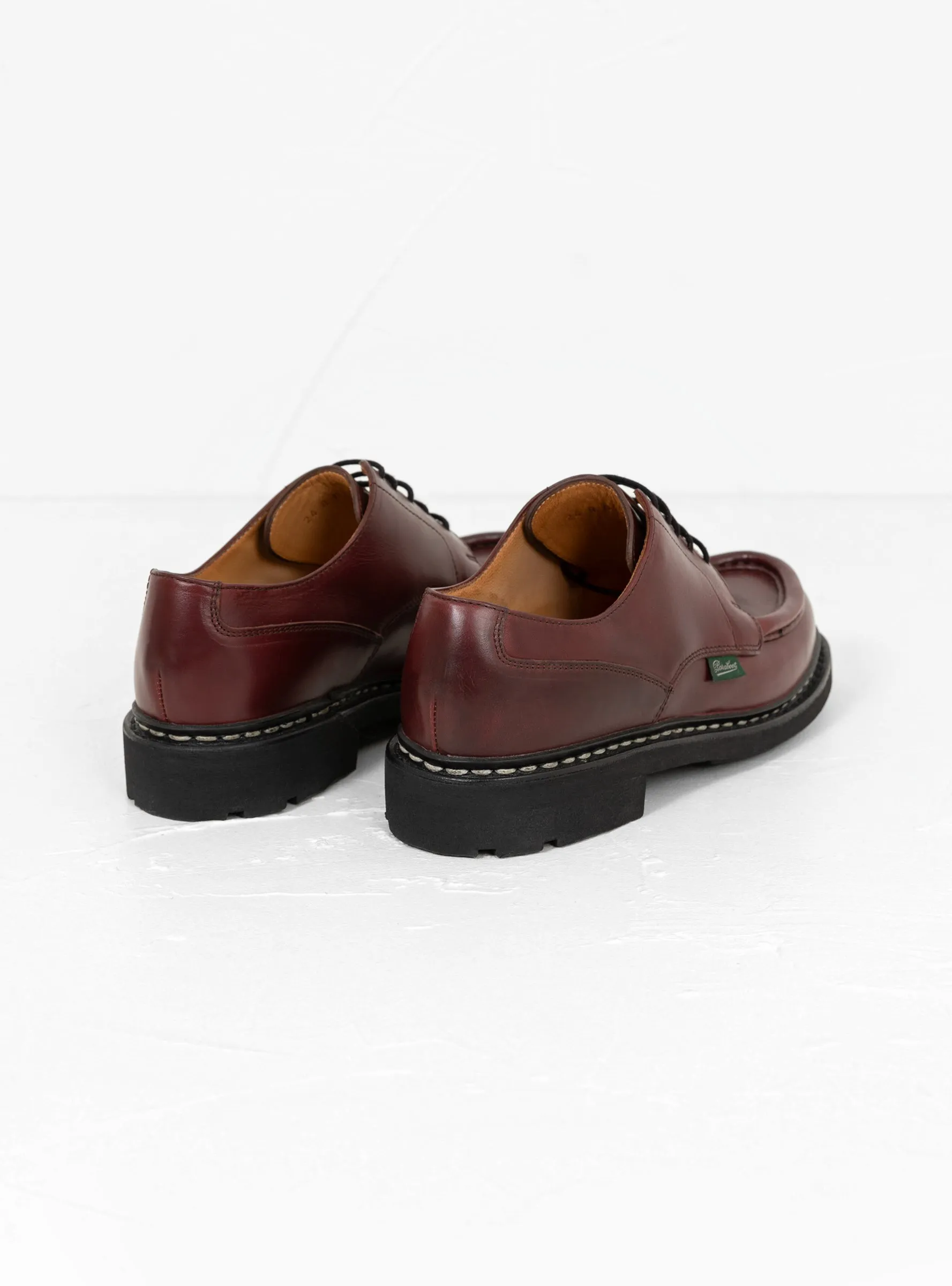 Villandry Shoe Burgundy Chromexcel Leather