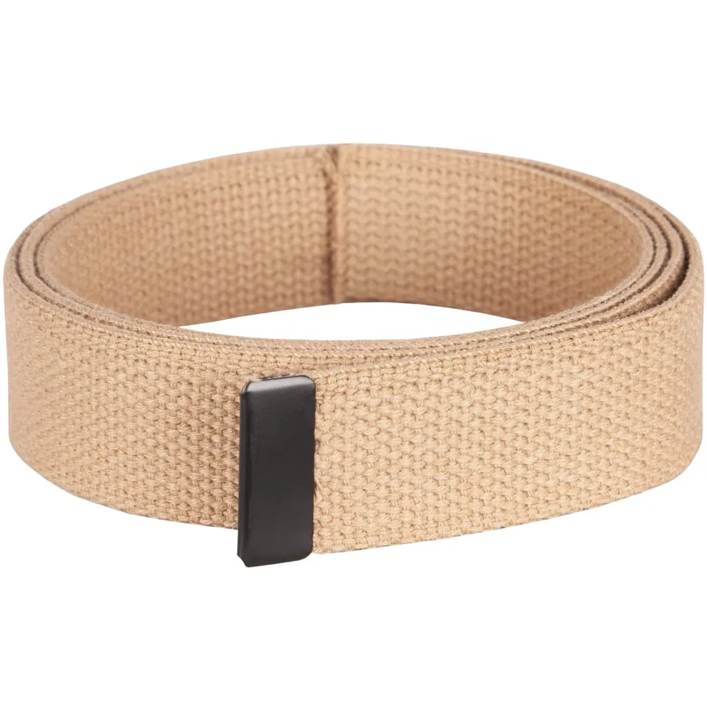 Web Belt with Black Open Face Buckle (Pack of 12)