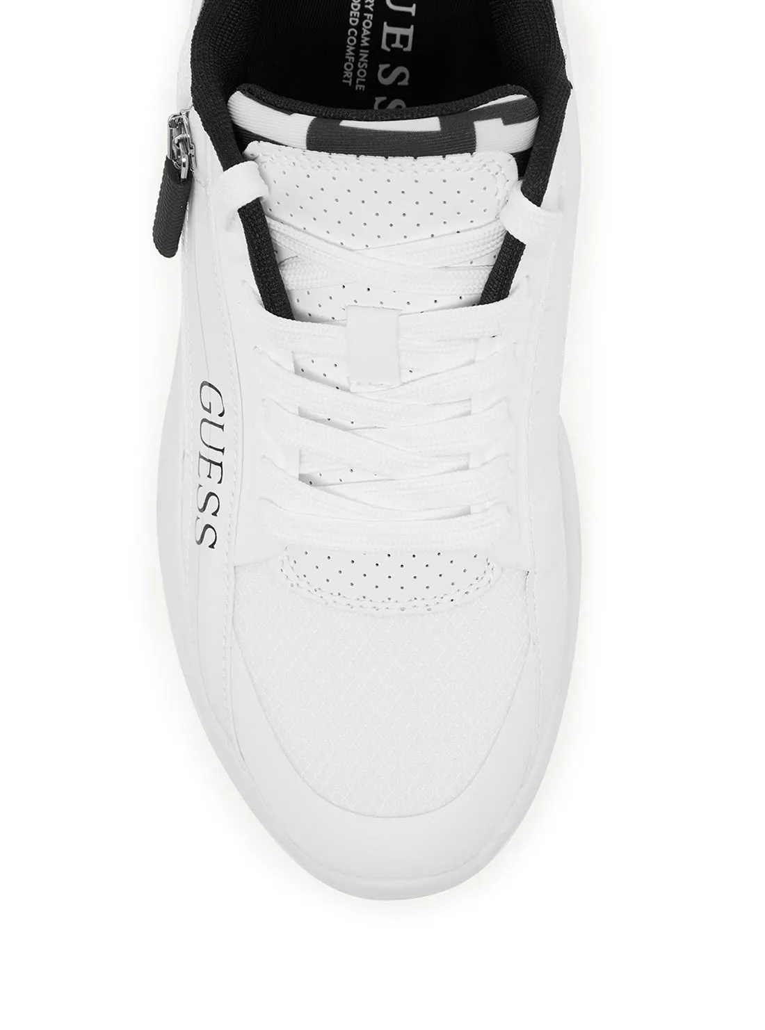 White Braden Low Top Sneakers