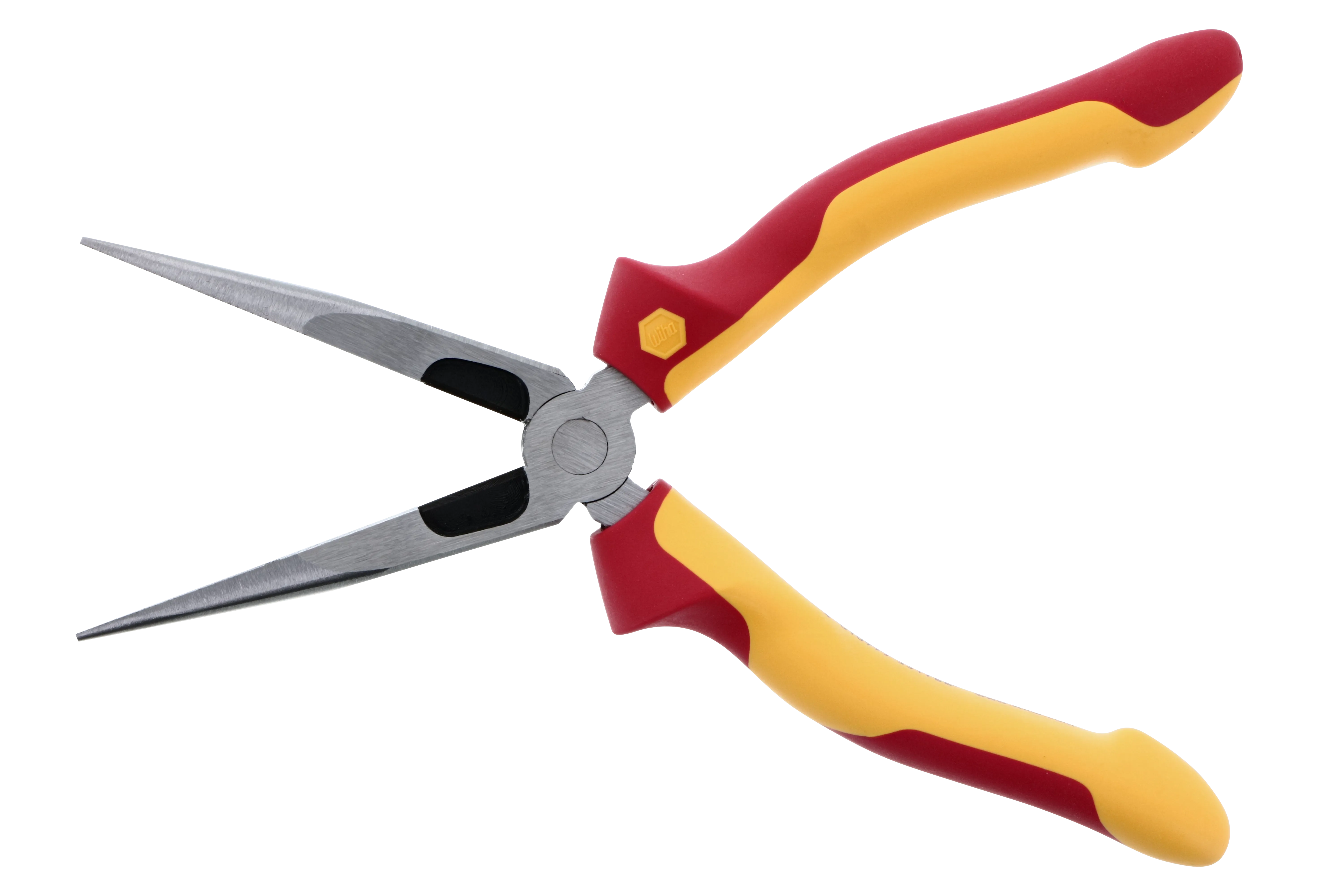 Wiha 32923 Insulated Industrial Long Nose Pliers w/ Cutters 8"