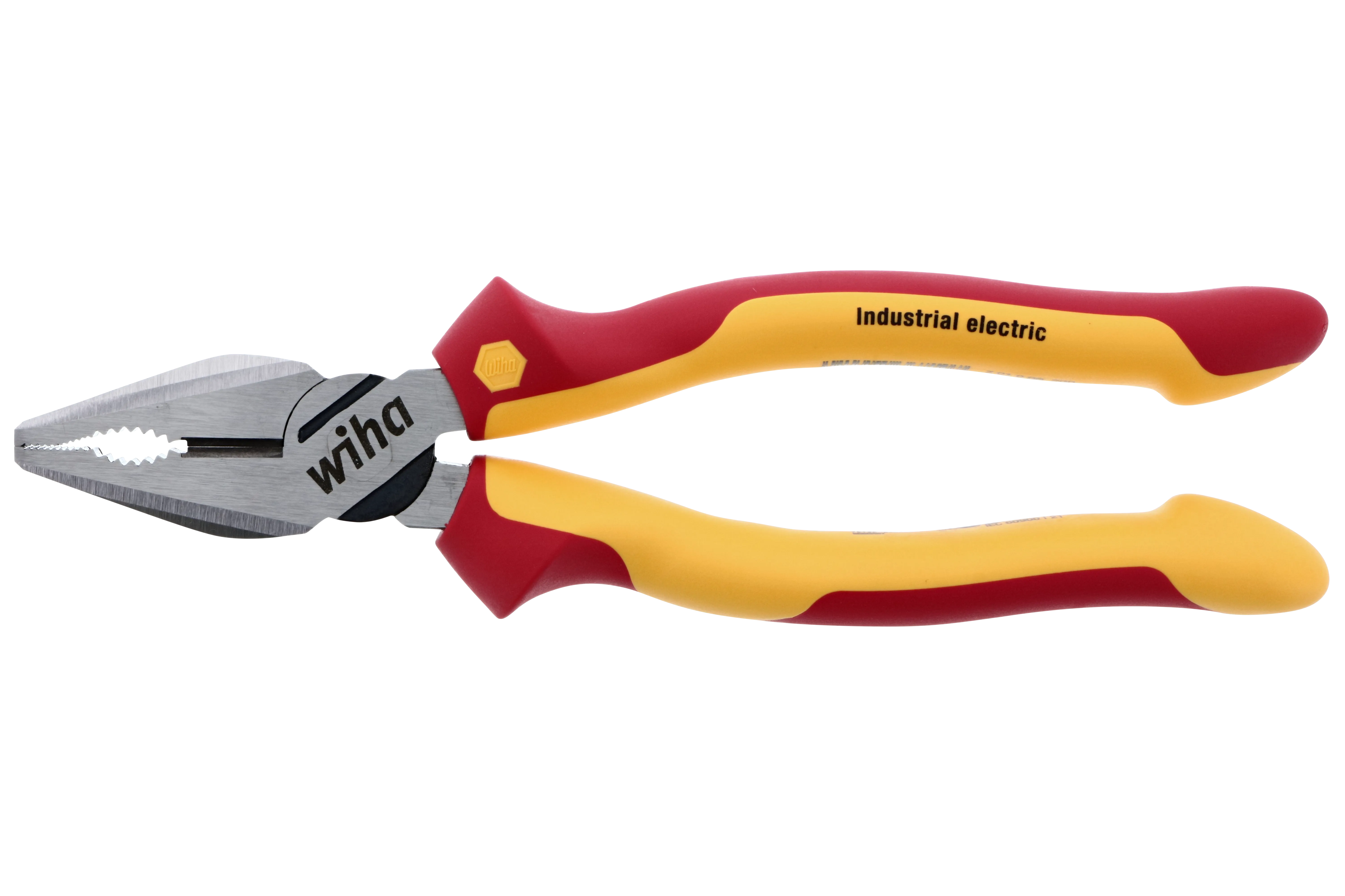 Wiha 32930 Insulated Industrial Combination Pliers 8.0"