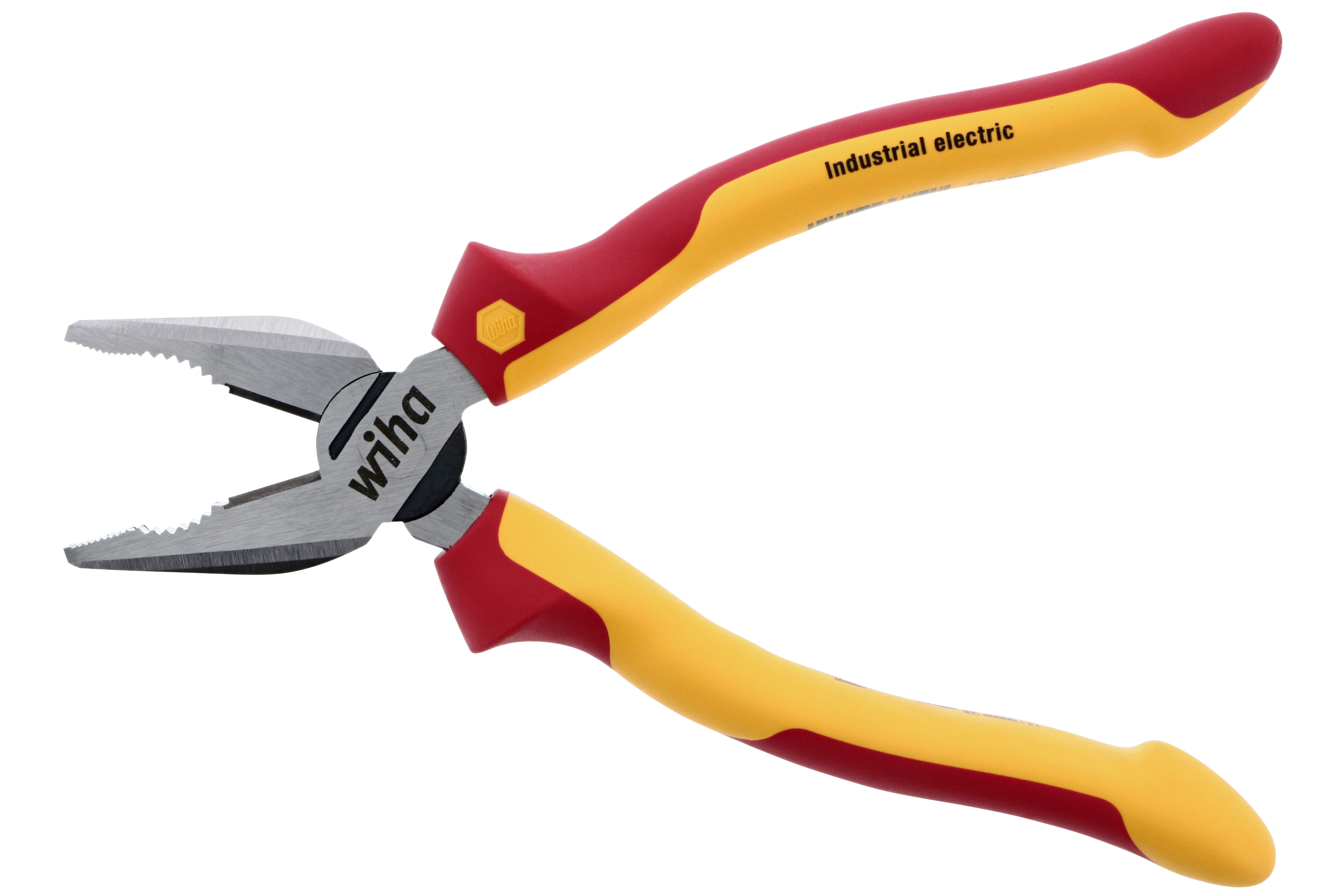 Wiha 32930 Insulated Industrial Combination Pliers 8.0"