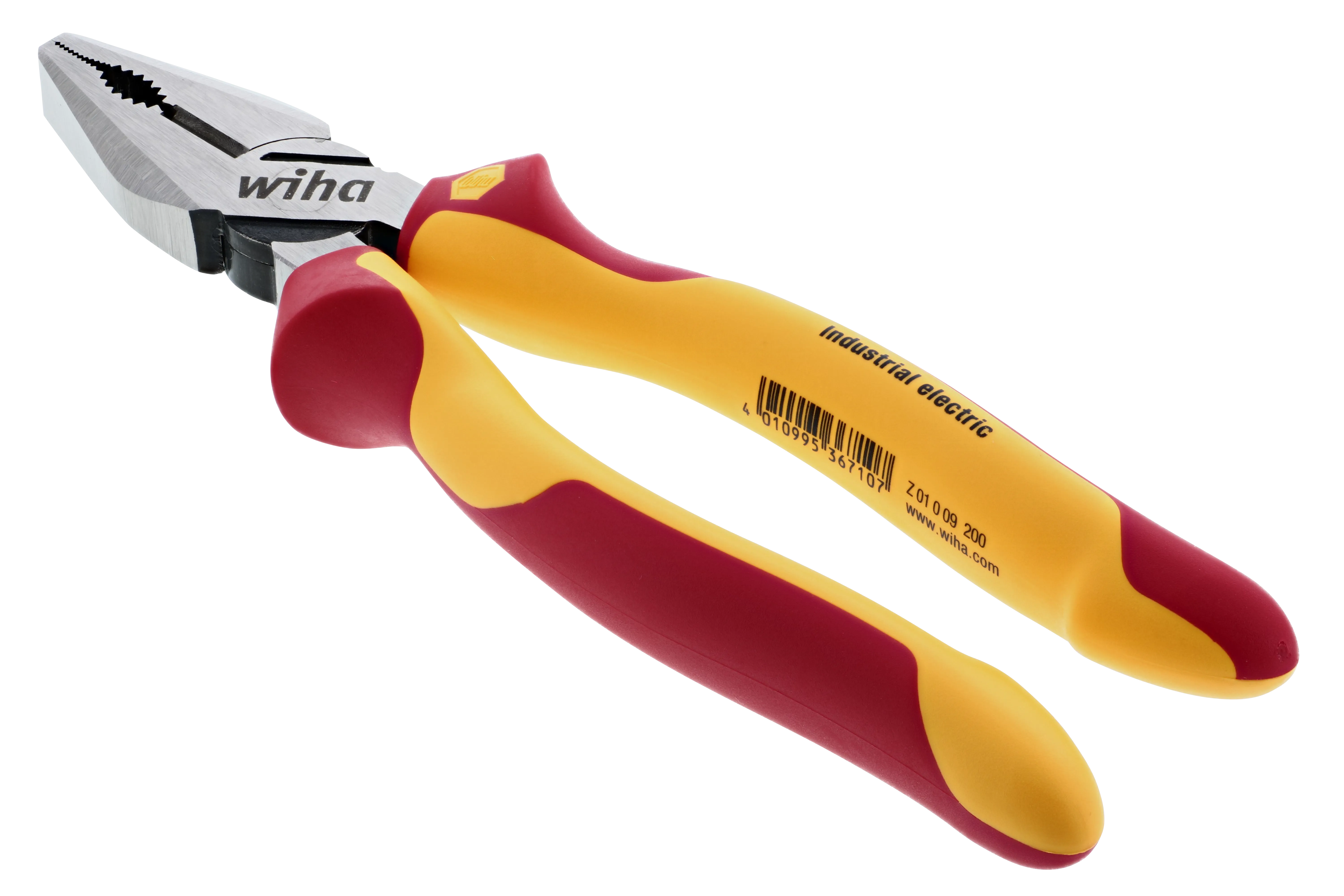 Wiha 32930 Insulated Industrial Combination Pliers 8.0"