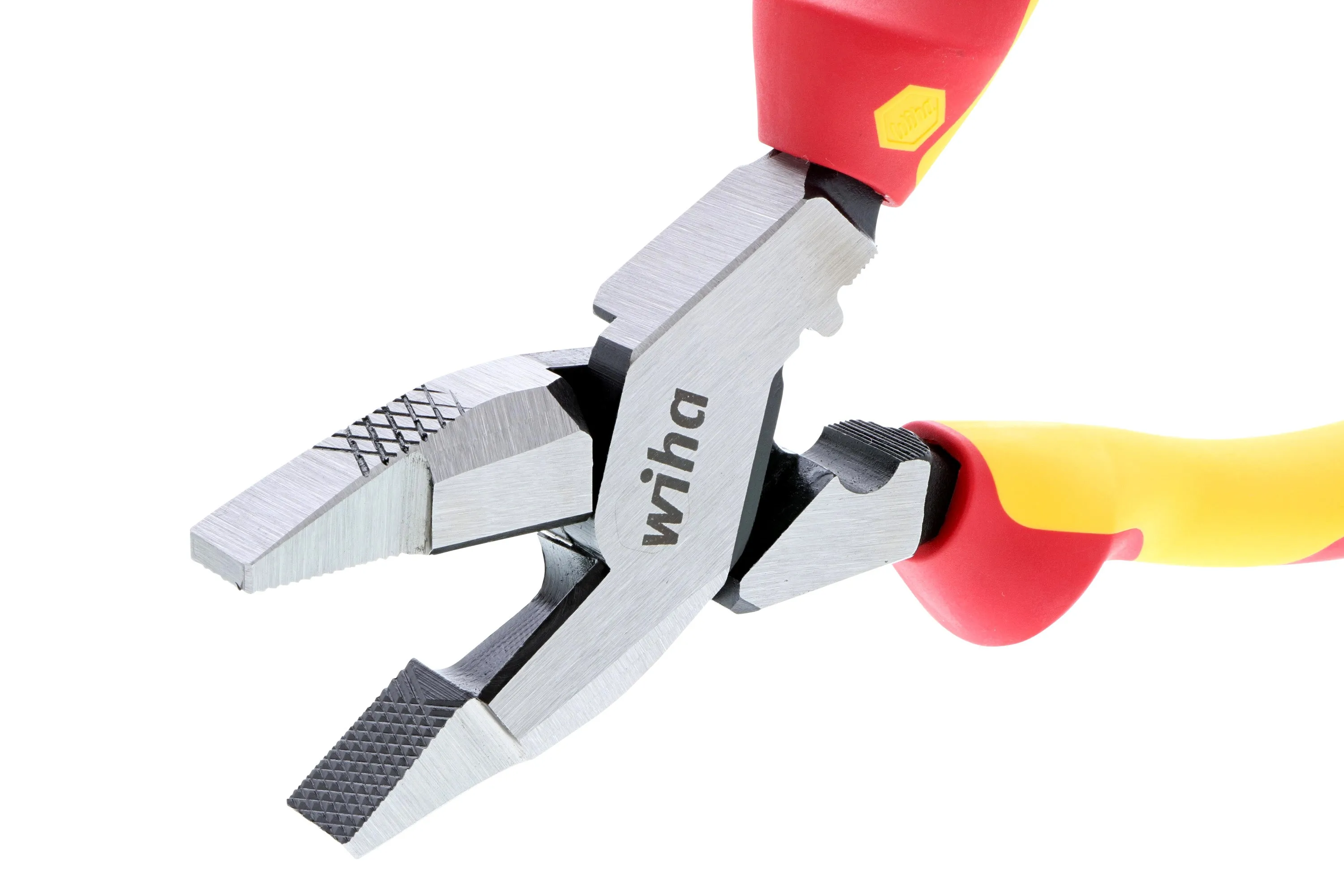 Wiha 32948 Insulated Industrial NE Style Lineman’s Pliers with Crimpers 9.5"