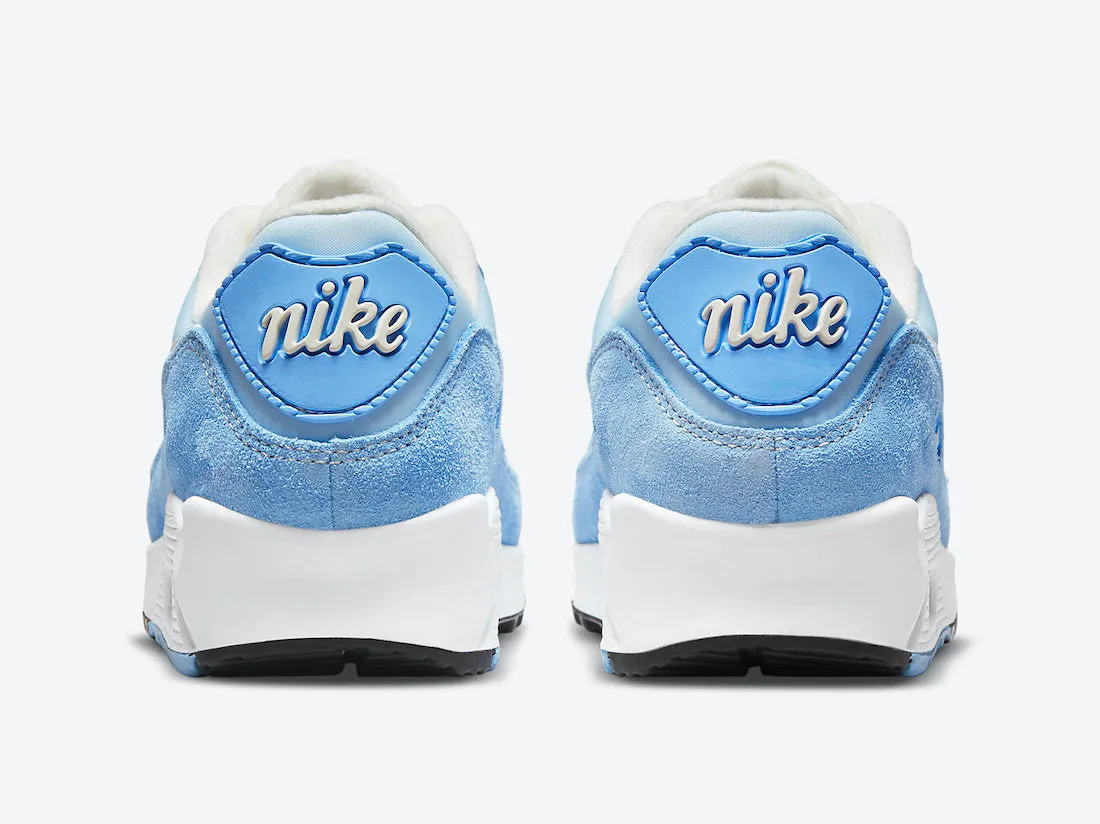 Women's Nike Air Max 90 SE University Blue Sail Ice Blue DA8709-400